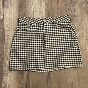 PacSun Checked Skirt